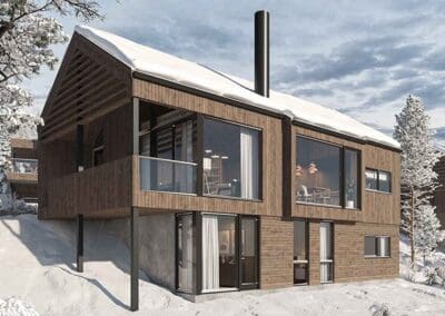 Fagerlia stor hytte